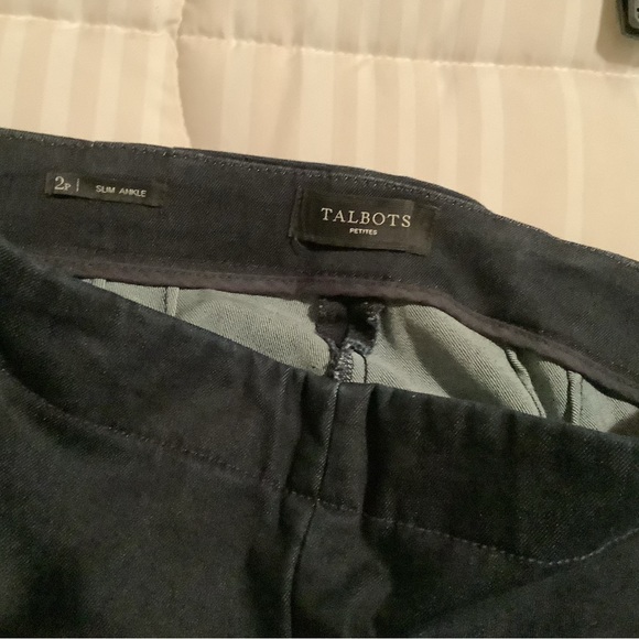 Talbots side zip denim pant - Picture 3 of 3